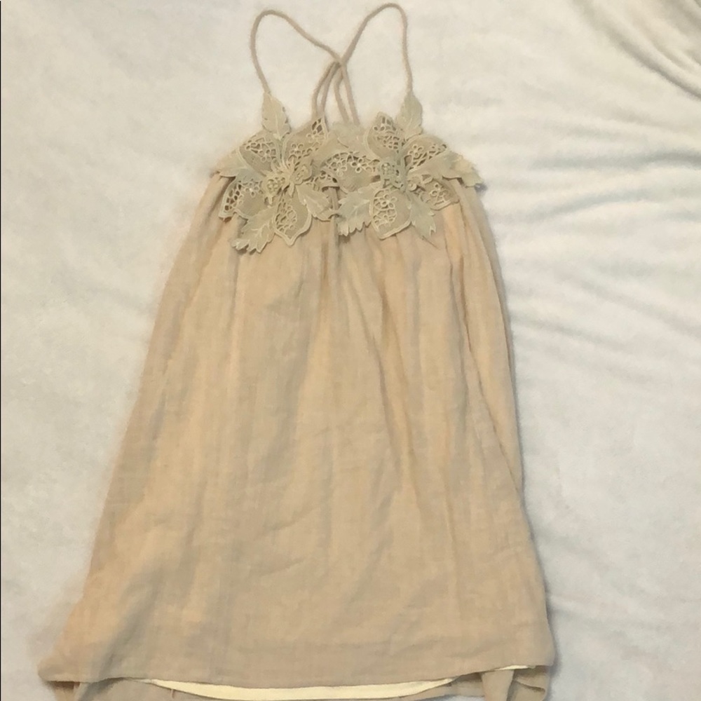 Love Riche Taupe Dress